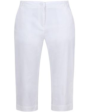 Regatta Ladies Bayletta Capri Trousers - White