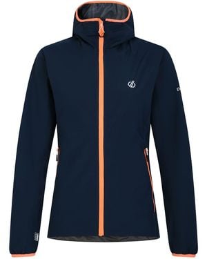 Dare 2b 's Torrek Lite Full-zip Waterdichte Jas In Navy - Blauw