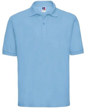 Russell Adult Classic Polycotton Polo Shirt (Sky) - Blue
