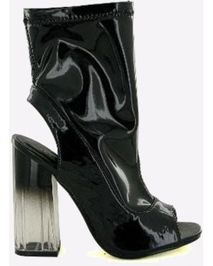 Hotsoles London Crystal Boots - Black