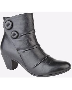 Cipriata Emma Memory Foam Ankle Boot - Grey