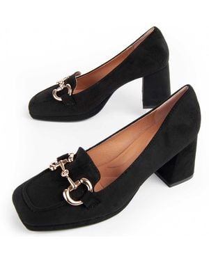 Montevita Heeled Shoe Nussia4 - Black