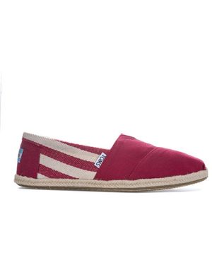 TOMS Universiteitsklassieker Alpargata Damesschoenen - Paars
