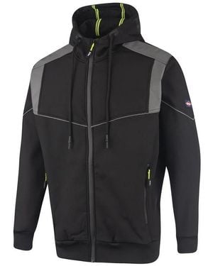 Lee Cooper Reflective Hooded Jacket - Grey