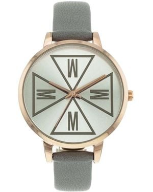 Missguided Mg068E Ladies Watch - Metallic