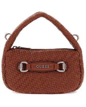 Guess Francy Mini Hobo - Bruin