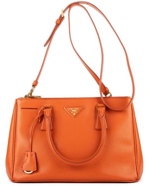 Prada Galleria Handbag - Orange