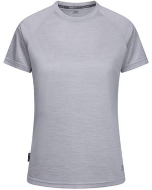 Trespass Ladies Selinne Duo Skin Active Top Marl) - Grey