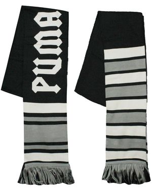 PUMA X Fenty Rihanna Long Varsity Stripe Scarf - Green