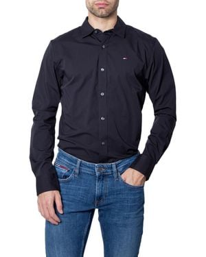 Tommy Hilfiger Classic Fit Long Sleeve Oxford Shirt - Blue