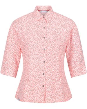 Regatta Ladies Nimis Iv Floral Shirt (Fusion Coral) - Pink