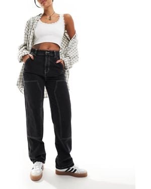 Dickies Madison Double Knee Relaxed Fit Denim Jeans - Black