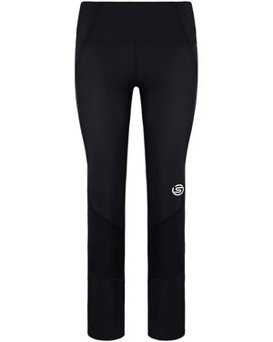 Skins Series-3 Stretch Long Tights Skyscraper Leggings St40301089001 Nylon - Blue