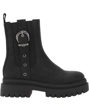 Rocket Dog Ladies Dekko Buckle Ankle Boots - Black