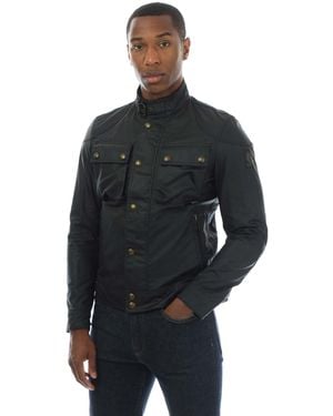 Belstaff Waxed Cotton Racemaster Jacket - Black