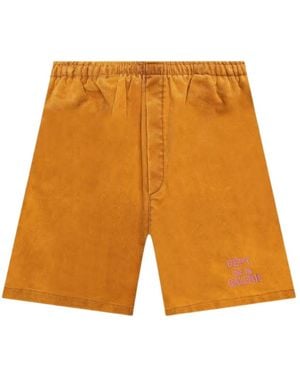GALLERY DEPT. Vintage Cord French Logo Zuma Shorts - Orange