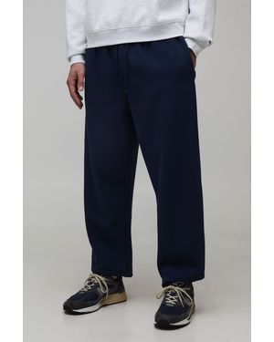 BoohooMAN Basic Baggy Jogger - Blue