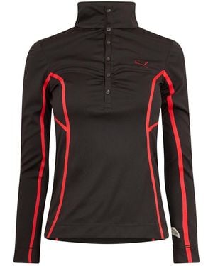 PUMA (Golf) Ls Stitch Tree Top - Black