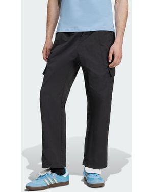 adidas Originals Adicolor Classics 3-Stripes Cargo Trousers - Black