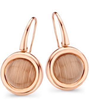 Orphelia 'Isabella' 925 Sterling Drop Earrings - Natural