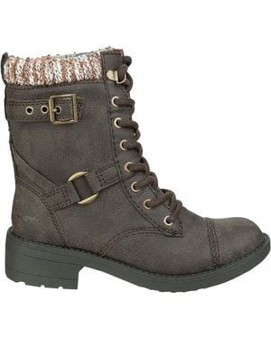 Rocket Dog Ladies Thunder Biker Boots Galaxy) - Brown