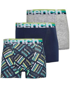 Bench Lasso 3Pk Boxer Shorts - Blue
