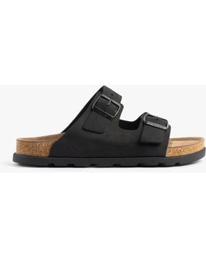 Rieker 21190-00 Sandals Leather - Black