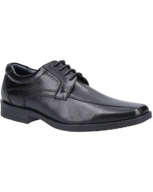 Hush Puppies Brandon Leather Shoes - Black