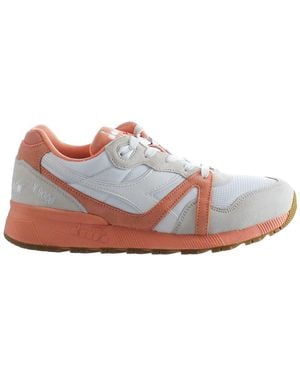 Diadora N9000 Iii /Peach Trainers - White