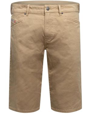 DIESEL Slim Short Out Calzoncini Denim Shorts - Natural