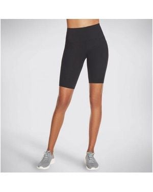 Skechers W3Sh53/Blk Goflex Hw 10" Bike Shorts - Blue