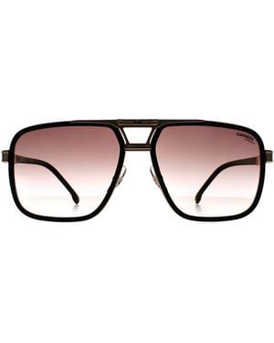 Carrera Aviator Mirror On Burgundy Gradient 1071/S - Black