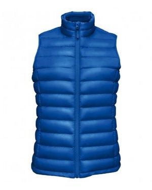 Sol's Ladies Wilson Lightweight Padded Bodywarmer (Royal) Nylon - Blue
