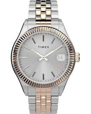 Timex Waterbury Watch Tw2T87000 Stainless Steel - Grey
