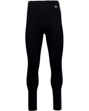 Trespass Adult Joss Base Layer Bottoms - Black