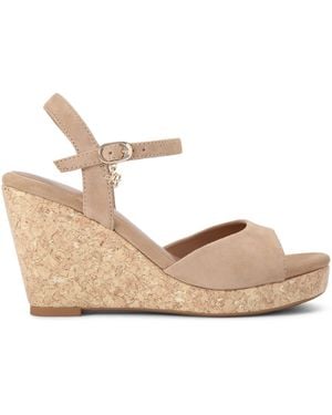 KG by Kurt Geiger Suede Patsy Sandals - Natural