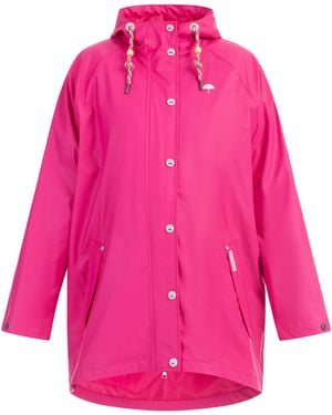 Schmuddelwedda Grote Maat Regenjas Bridgeport -280 - Roze
