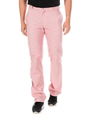 Armand Basi Long Straight-Cut Low Trousers Bgh0207 - Pink