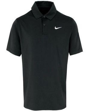 Nike Dri-Fit-Poloshirt Voor - Zwart