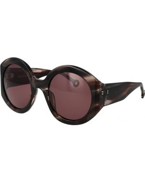Hally & Son Hs936S03 5303 53 3 Sunglasses - Brown