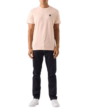 Weekend Offender T Shirts Crew Neck Short Sleeve Cannon Beach Summer Tee - Natural