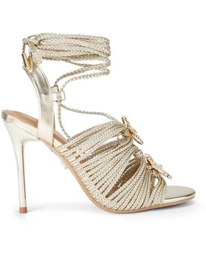 Carvela Kurt Geiger Marina High Tie Sandals - Metallic