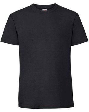 Fruit Of The Loom Ringspun Premium T-Shirt - Black