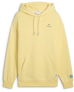 PUMA Manchester City Mmq Hoodie - Yellow