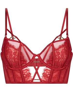 Hunkemöller Niet-voorgevormde Beugel Bh Noeki - Rood