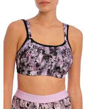 Freya High-Octane Underwired Sports Bra Haze - Grey