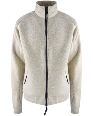 Aquascutum Active One Colour Sherpa Jacket - Grey