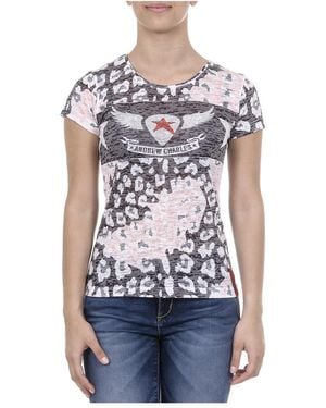 Andrew Charles by Andy Hilfiger T-Shirt Short Sleeves Round Neck Maya - Blue