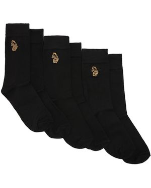 Luke 1977 Antiki Socks 3 Pack - Black