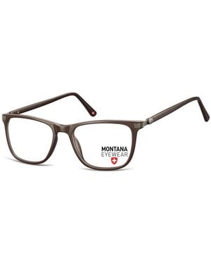 Montana Rectangle Dark Gunmetal Ma52 - Brown